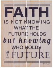 Rustic Pallet Art-Faith (9 x 12)