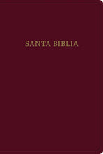 RVR 1960 Giant Print Reference Bible (Biblia Letra Gigante con Referencias)-Burgundy Imitation Leather Indexed