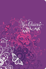 RVR 1960 Sweet 15 Edition (Biblia Mis Quince)-Amethyst/Butterfly LeatherTouch