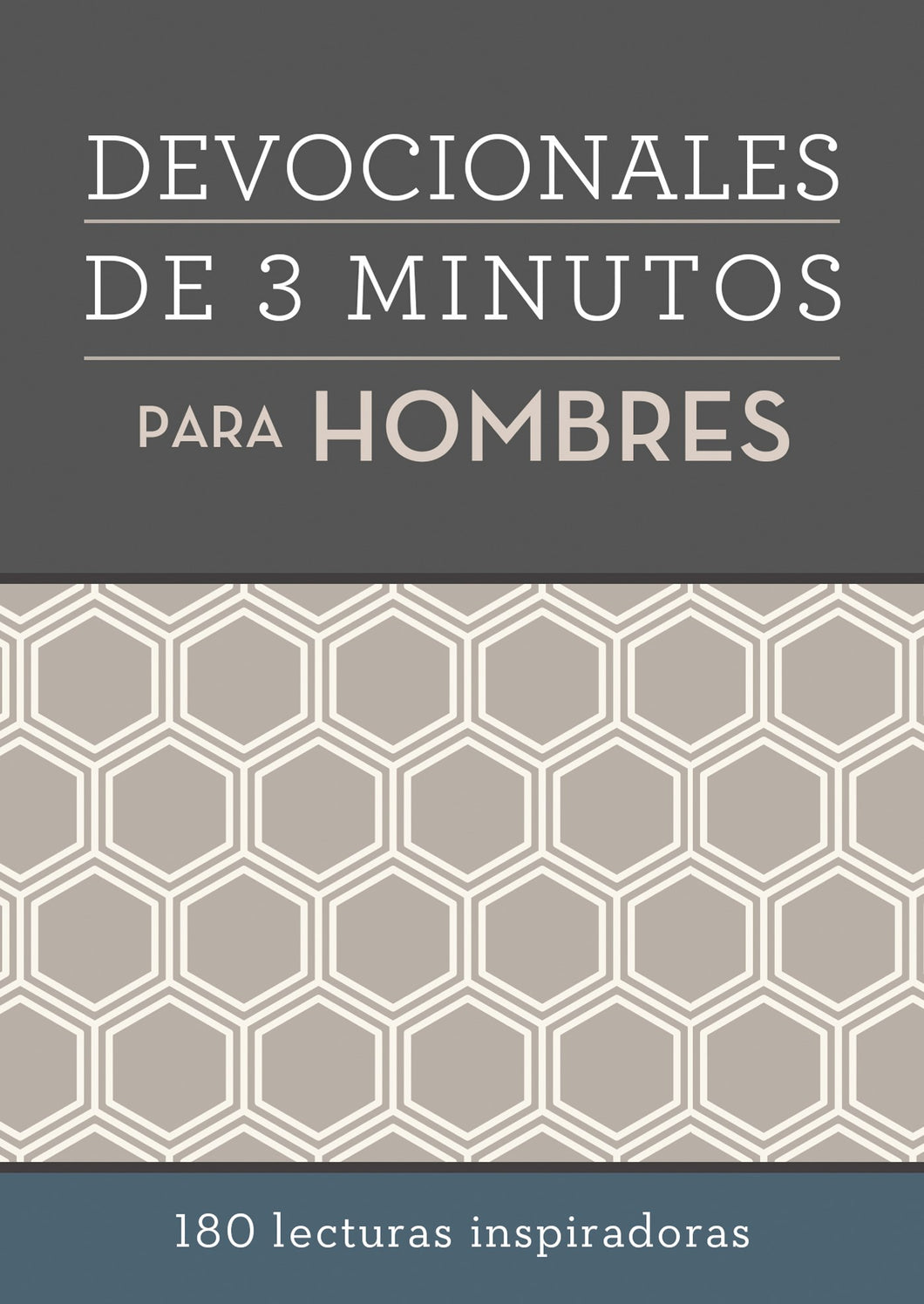 Devocionales de 3 Minutos Para Hombres: 180 Lecturas Inspiradoras -- Compiled by Barbour Staff