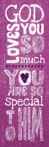Bookmark-God Loves You So Much (Matthew 19:14  ESV) (Pack Of 25)
