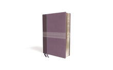 NIV Giant Print Compact Bible (Comfort Print)-Purple Leathersoft