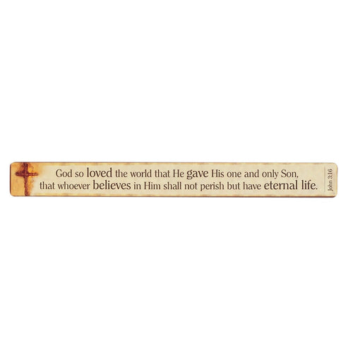 Magnetic Strip-John 3:16 (7 1/2