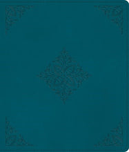 ESV Journaling Bible-Deep Teal  Fleur-De-Lis Design TruTone