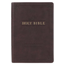 KJV Giant Print Bible (Full-Size)-Black Faux Leather Indexed