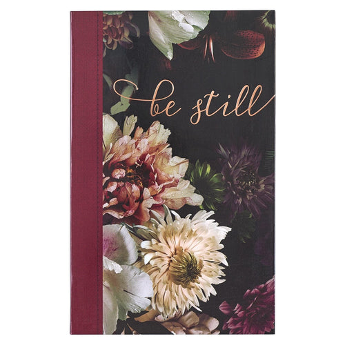 Journal-Be Still-Floral Flexcover