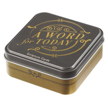 Scripture Cards In Tin-A Word For Today