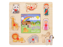 Peg/Jigsaw Puzzle-Noah's Ark (12 Pieces)