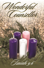 Bulletin-Advent Week 1/Wonderful Counsellor (Pack Of 100)