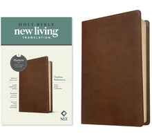 NLT Thinline Reference Bible/Filament Enabled Edition-Rustic Brown LeatherLike
