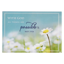 Magnet-All Things Are Possible/Daisy (2.1" x 3.1")