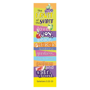 Bookmark-The Fruit Of The Spirit (Pack Of 10)