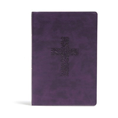 KJV Study Bible (Full-Color)-Purple LeatherTouch