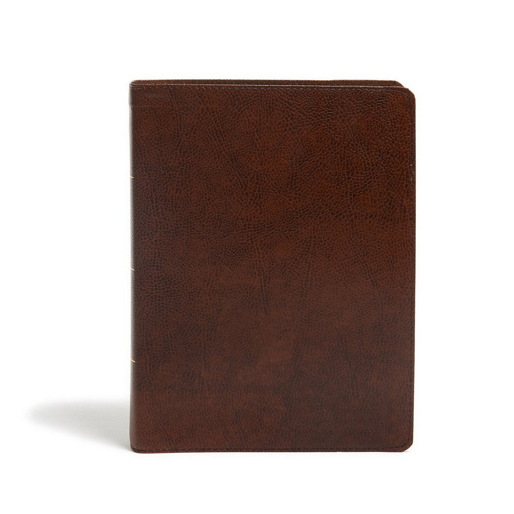 KJV Study Bible (Full-Color)-Brown Bonded Leather Indexed