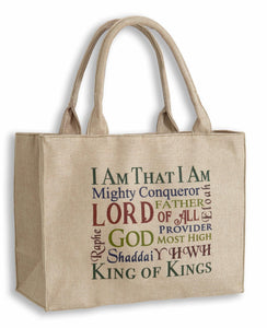 Tote Bag-Names Of God (#7900)