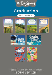 Card-Boxed-Graduation Assortment (Box Of 24)