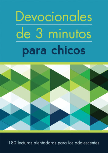 3-Minute Devotions: Devocionales de 3 Minutos Para Chicos : 180 Lecturas Alentadoras Para Adolescentes (Paperback)