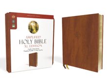 Amplified Holy Bible  XL Edition-Brown Leathersoft