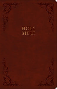 KJV Large Print Personal Size Reference Bible-Burgundy LeatherTouch Indexed