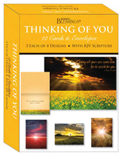 Card-Boxed-Shared Blessings-Thinking Of You Sunsets (Box Of 12)
