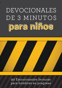 Spanish-3 Minute Devotions For Boys (Devocionales De 3 Minutos Para Ninos)