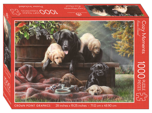 Jigsaw Puzzle-Cozy Moments w/Poster (1000 Piece Soft Touch)