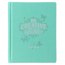 ESV My Creative Bible For Girls-Teal Faux Leather Hardcover