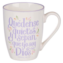Spanish Mug-Be Still And Know (Psalm 46:10)