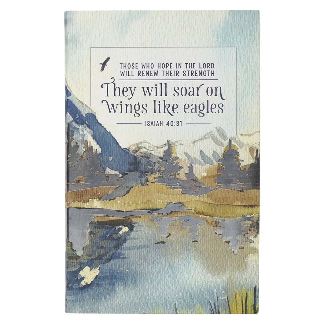 Journal-They Will Soar On Wings Like Eagles-Flexcover