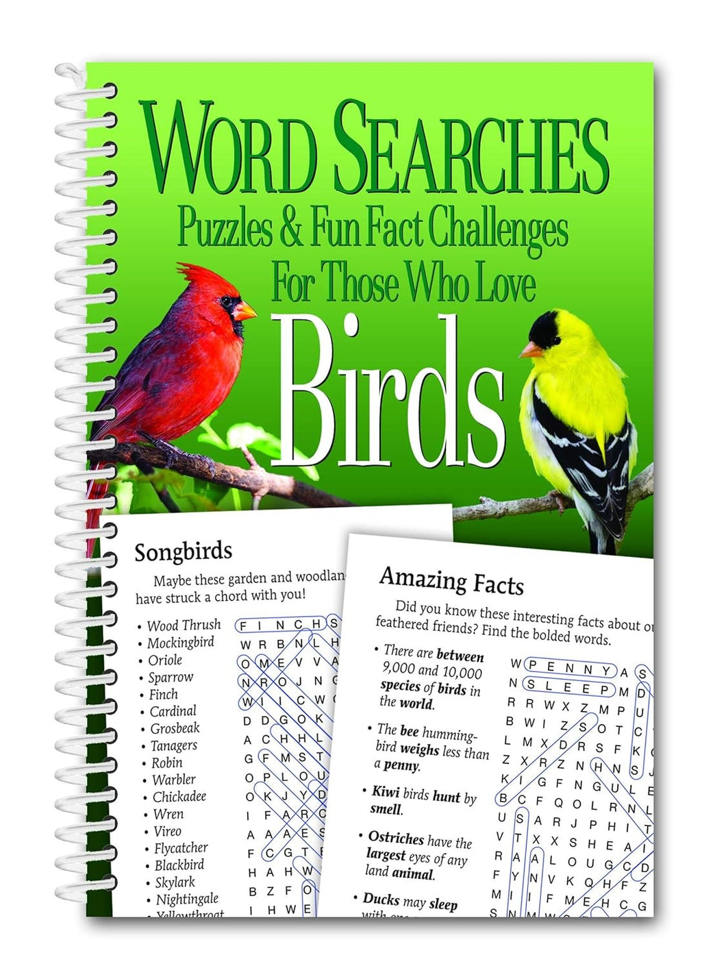 Word Searches  Puzzles And Fun Facts For Those Who Love Birds