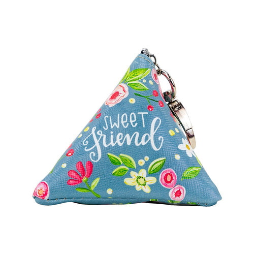 Tiny Triangle Bag-Sweet Friend (4.25 x 4.25 x 4.25)