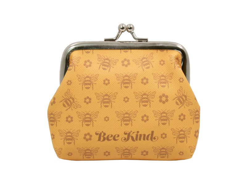 Coin Purse-Bee Kind (4 x 4.25)