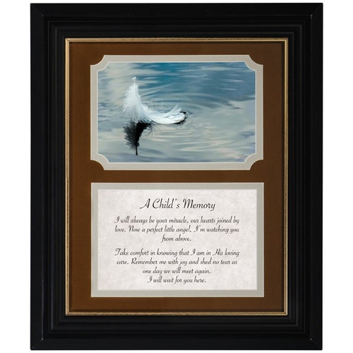 Framed Prayers Decor-A Childs Memory (12 x 10)