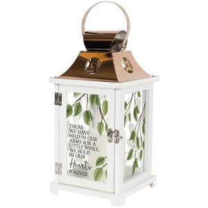 """Lantern w/LED Candle & Timer-Hearts Forever (13.5"""" x 6.25"""" x 6.25"""")                                                     """