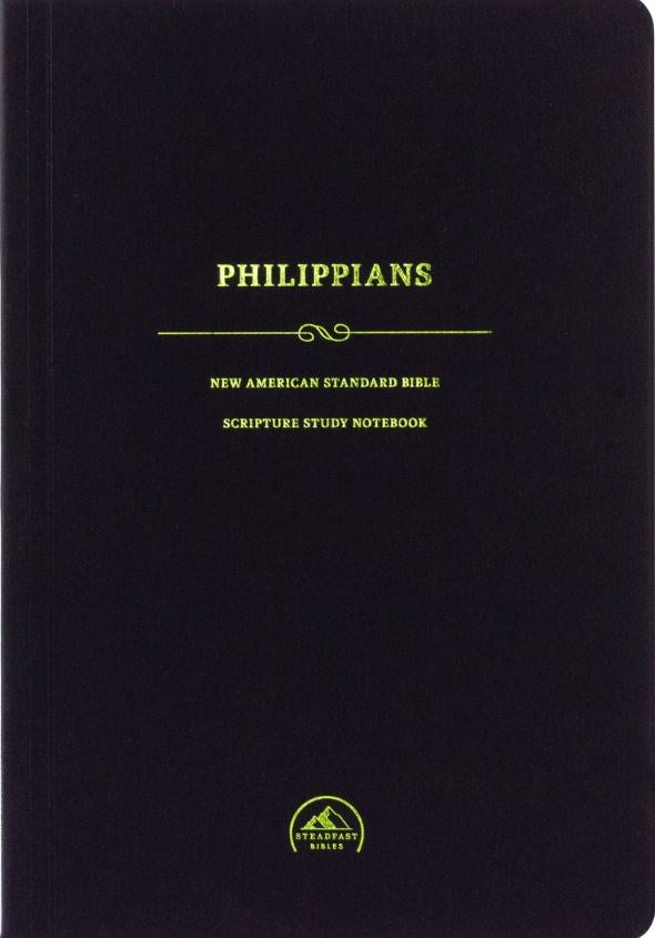 NASB 1995 Scripture Study Notebook: Philippians-Softcover