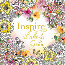 NLT Inspire Bible: Luke & John-Softcover