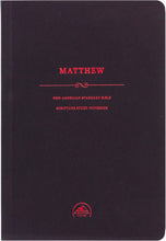 NASB 1995 Scripture Study Notebook: Matthew-Softcover