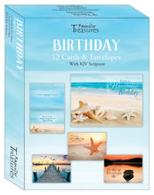 Card-Boxed-Birthday-Coastal (Box Of 12)