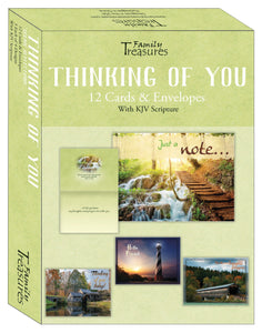Card-Boxed-Thinking Of You-Scenic Reflections (Box Of 12)