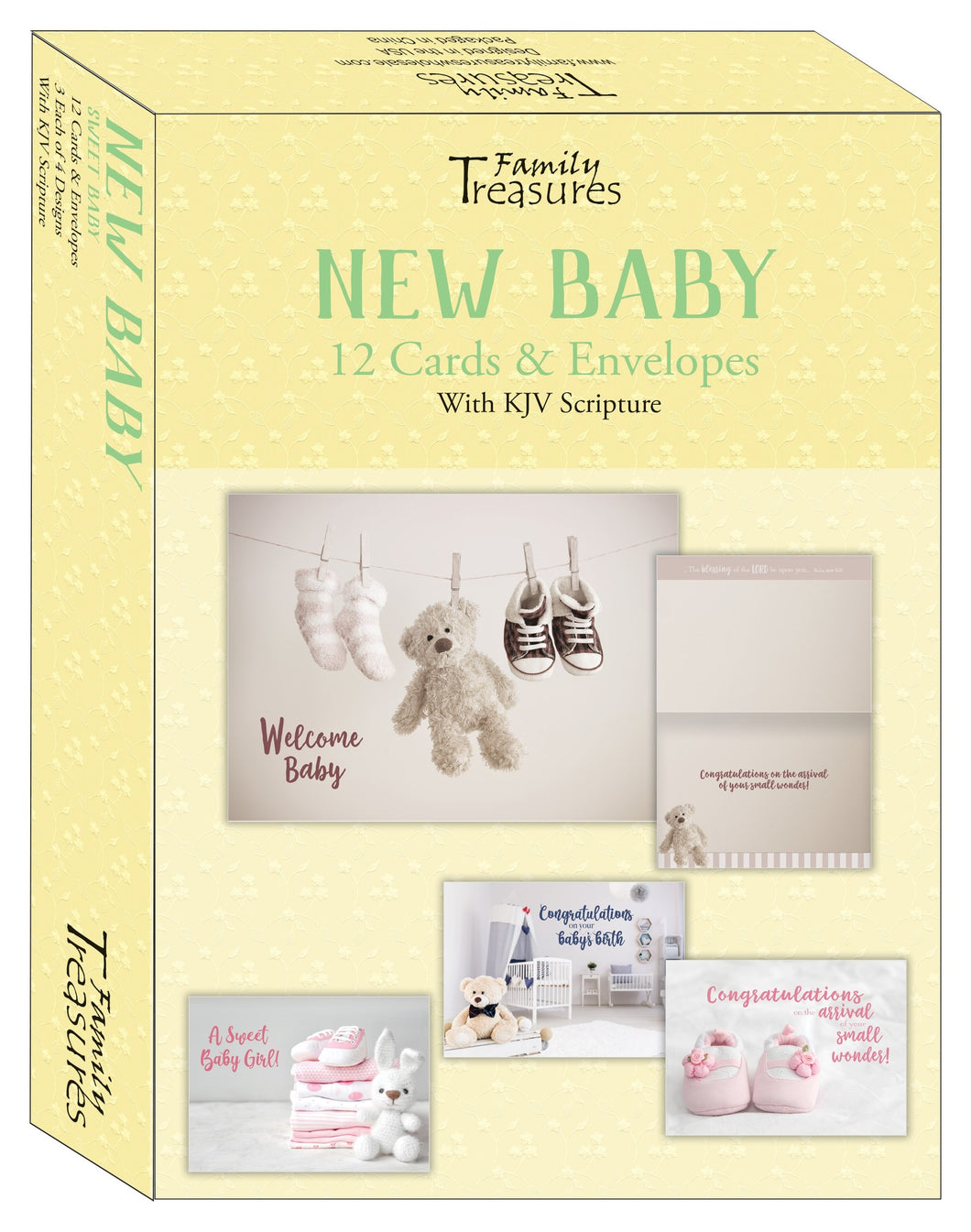 Card-Boxed-Baby-Sweet Baby (Box Of 12)