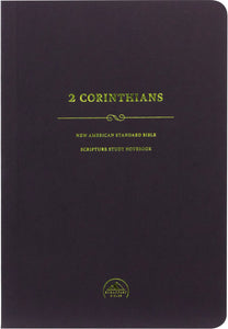 NASB 1995 Scripture Study Notebook: 2 Corinthians-Softcover