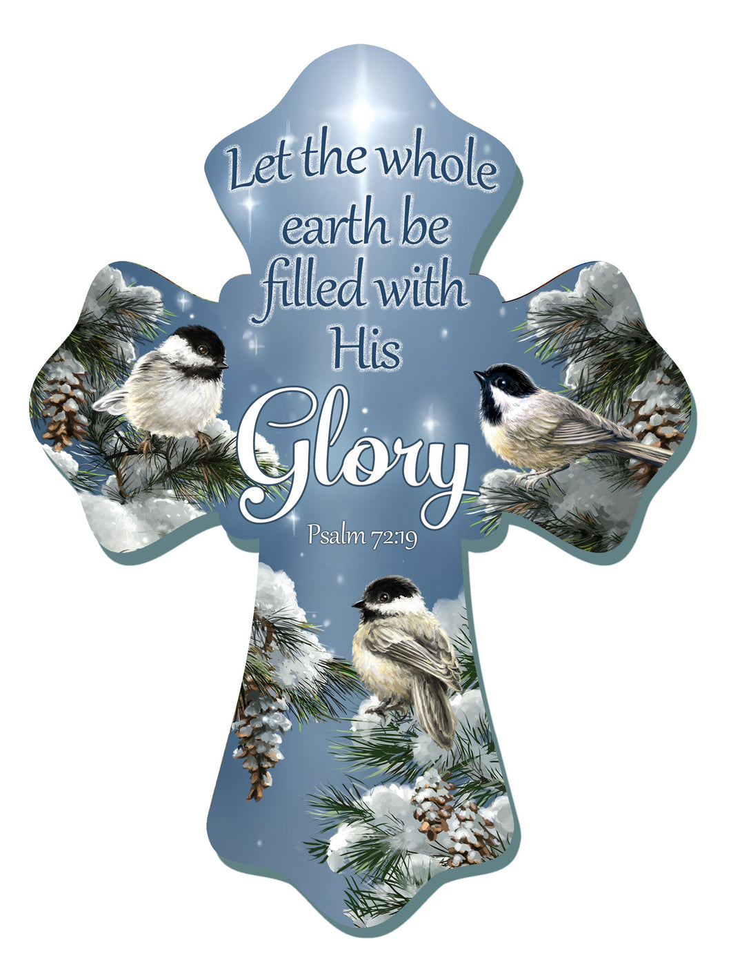 Wall Cross-His Glory (6