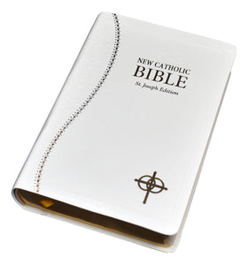 NCB St. Joseph New Catholic Bible Personal Size (Marriage Edition)-White Dura-Lux (#608/51W)