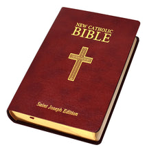 NCB St. Joseph New Catholic Bible Personal Size-Burgundy Bonded Leather (#608/13BG)