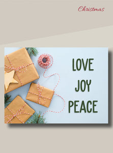 Card-Boxed-Christmas-Joy Of Giving w/Scripture (Box Of 12)