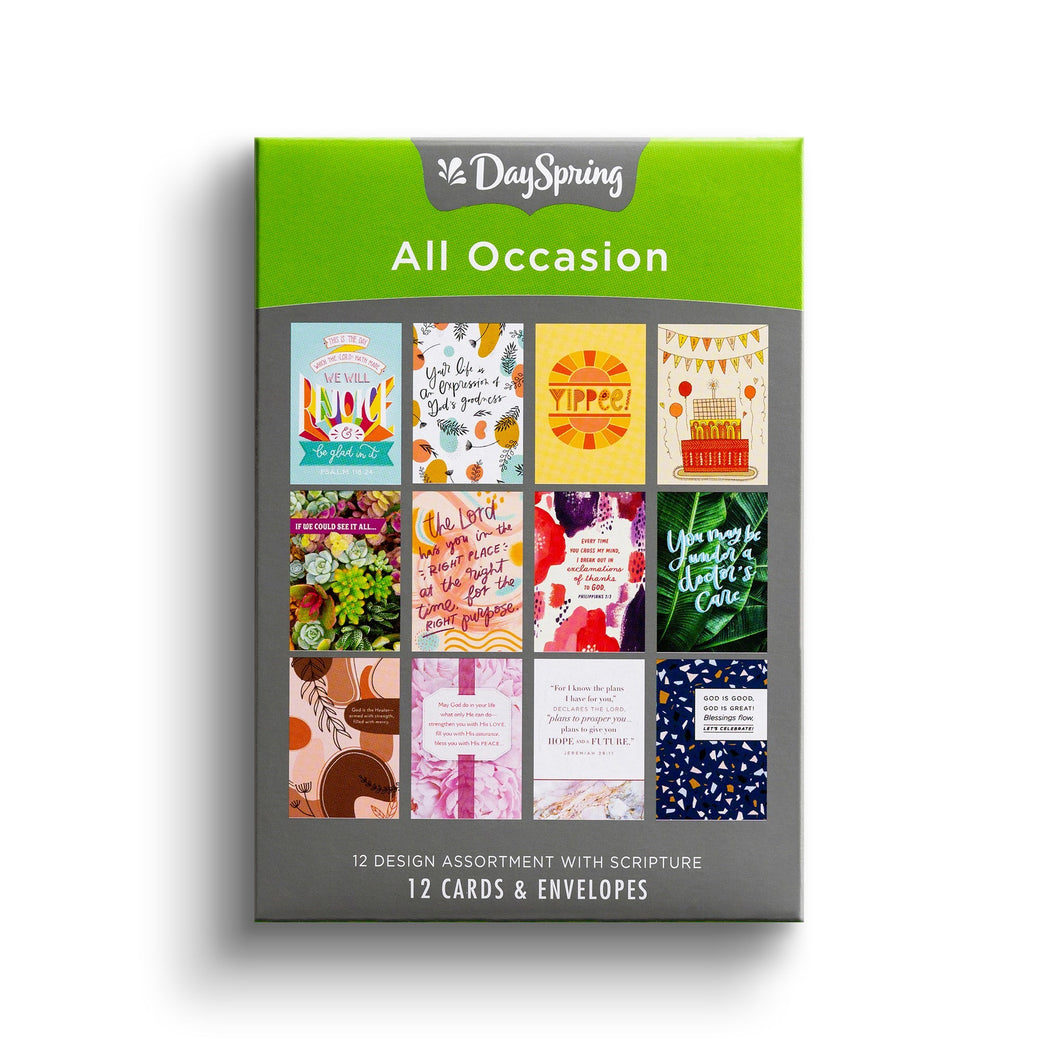 Card-Boxed-All Occasion Variety-J5121 (Box Of 12)