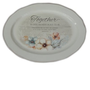 Serving Platter-Together Is Our Favorite Place To Be (14' x 10")
