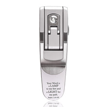 Booklight-Hydraulic-Psalm 119:105-Silver