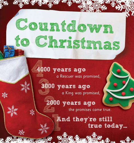 The Good Book  Countdown to Christmas Cards - Pack of 25