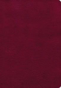 NASB 2020 Super Giant Print Reference Bible-Burgundy LeatherTouch
